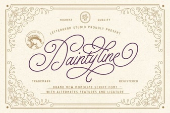 Daintyline Font: Elegant Typography for Creative Projects