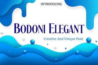 Designing with the Bodoni Elegant Font