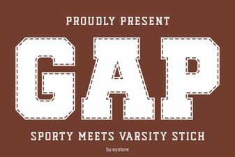 Sporty Fonts for Active Design Projects